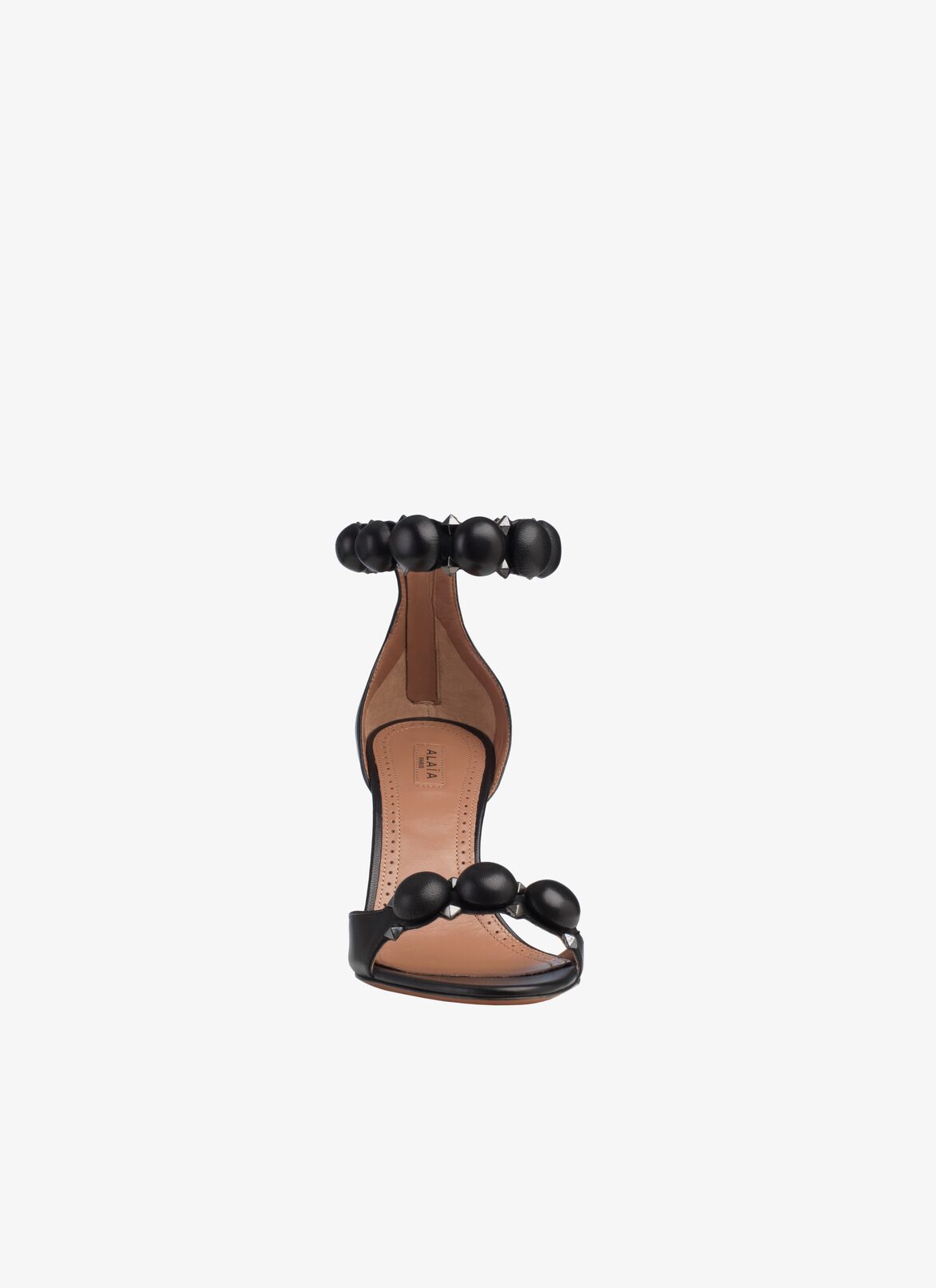 STILETTO SANDAL  ALAÏA BLACK STILETTO SANDAL